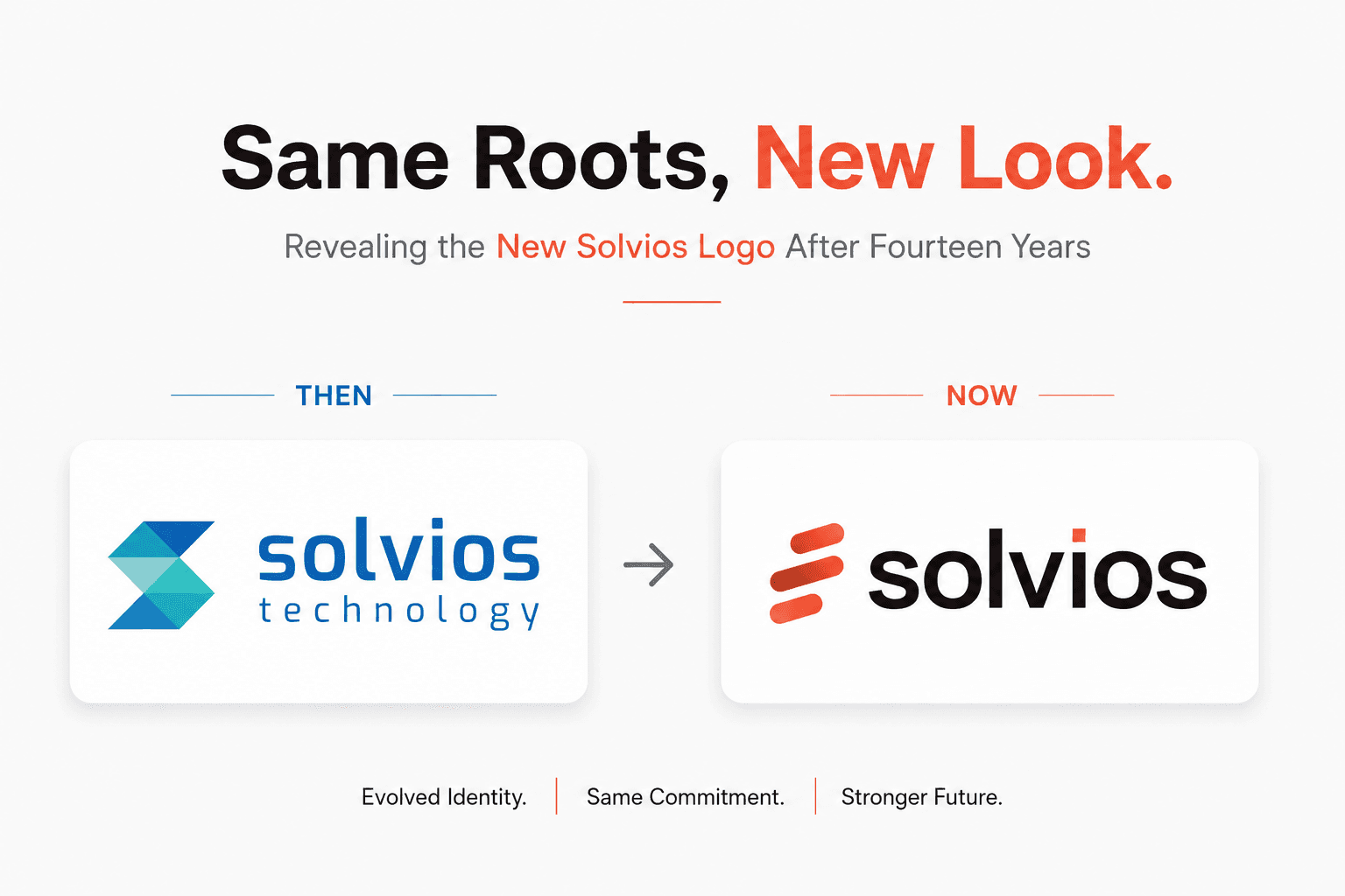Same Roots, New Look: Revealing the New Solvios Logo After Fourteen Years