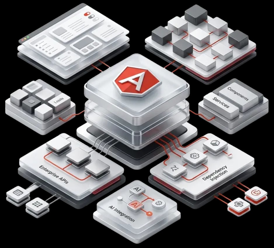 AI Powered Angular Development Services