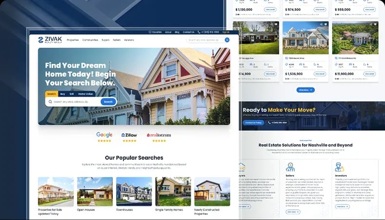 A Real Estate Listings Site That Keeps Up With an MLS Feed Refreshing Every Five Minutes