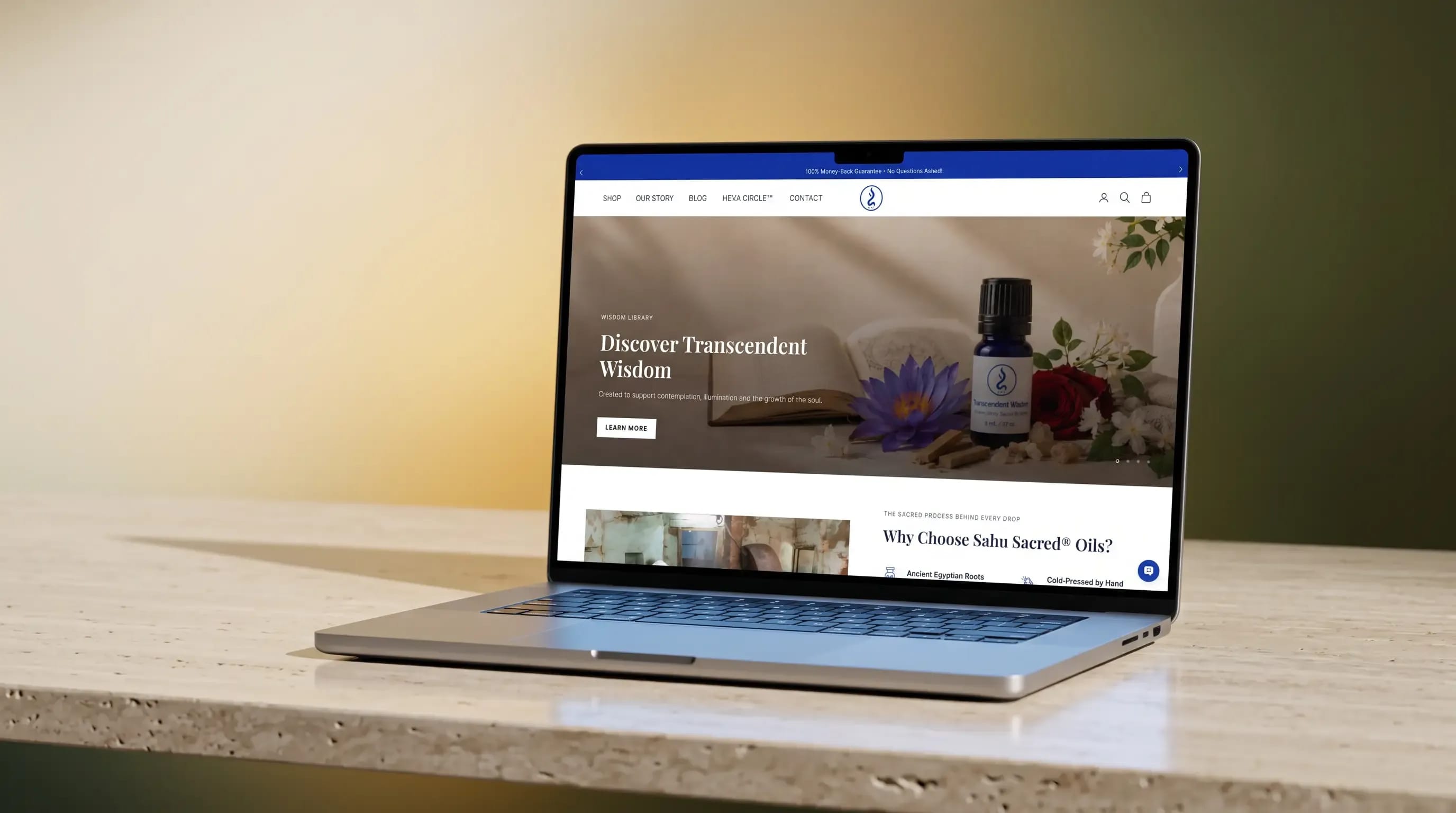 Building an AI-Powered Online Store for Egyptian Sacred Oils Brand
