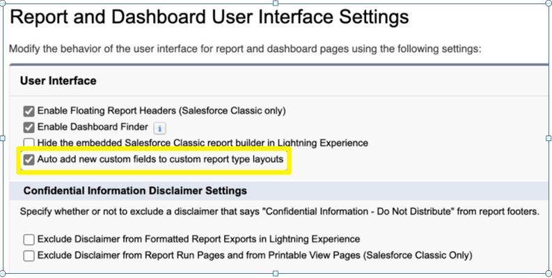 Salesforce Custom Report Types