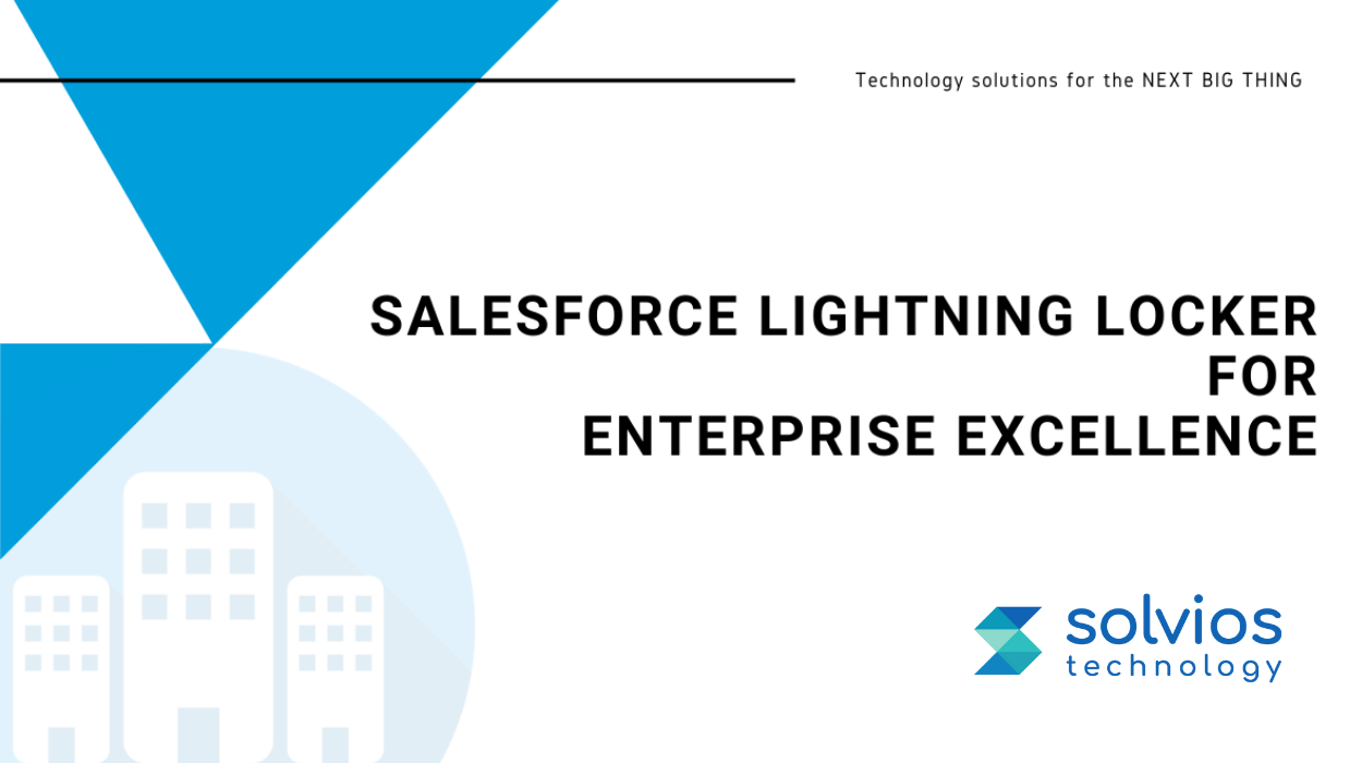 Salesforce Lightning Locker for Enterprise Excellence image