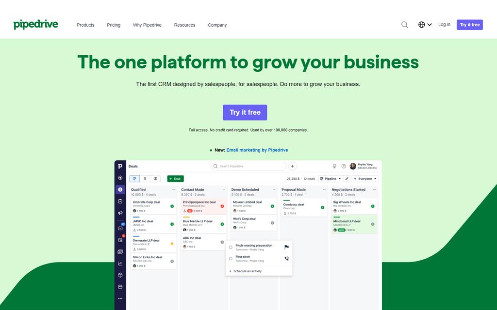 Pipedrive CRM