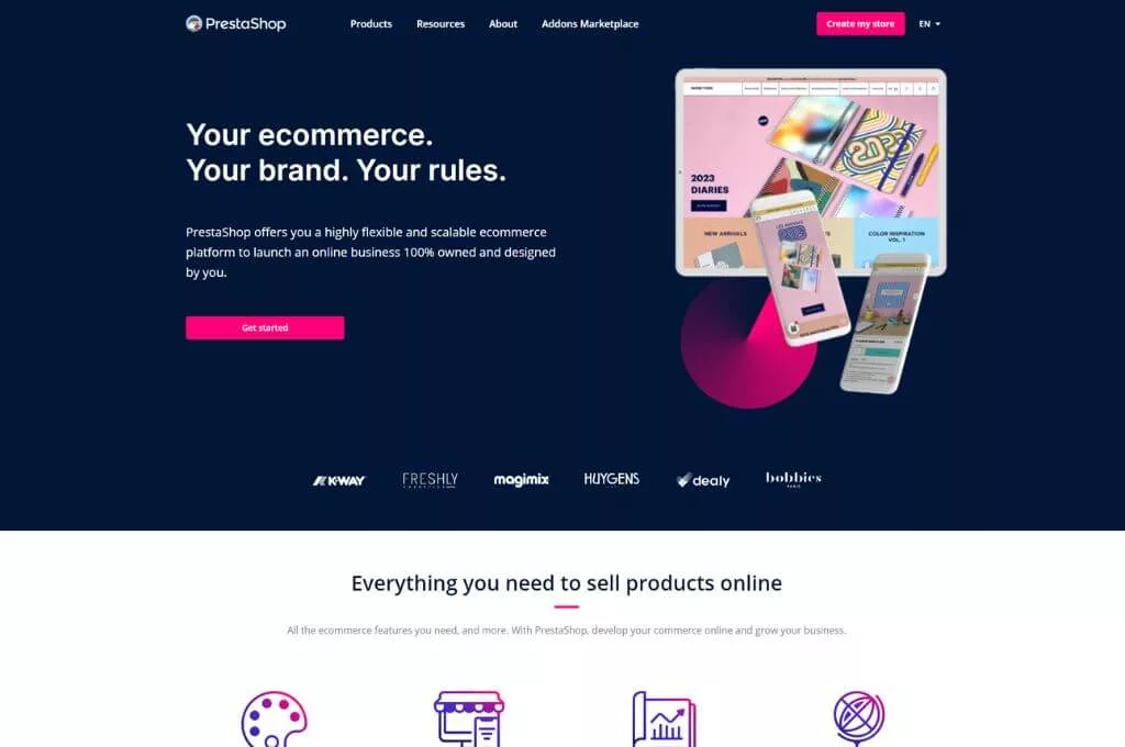 PrestaShop eCommerce solution