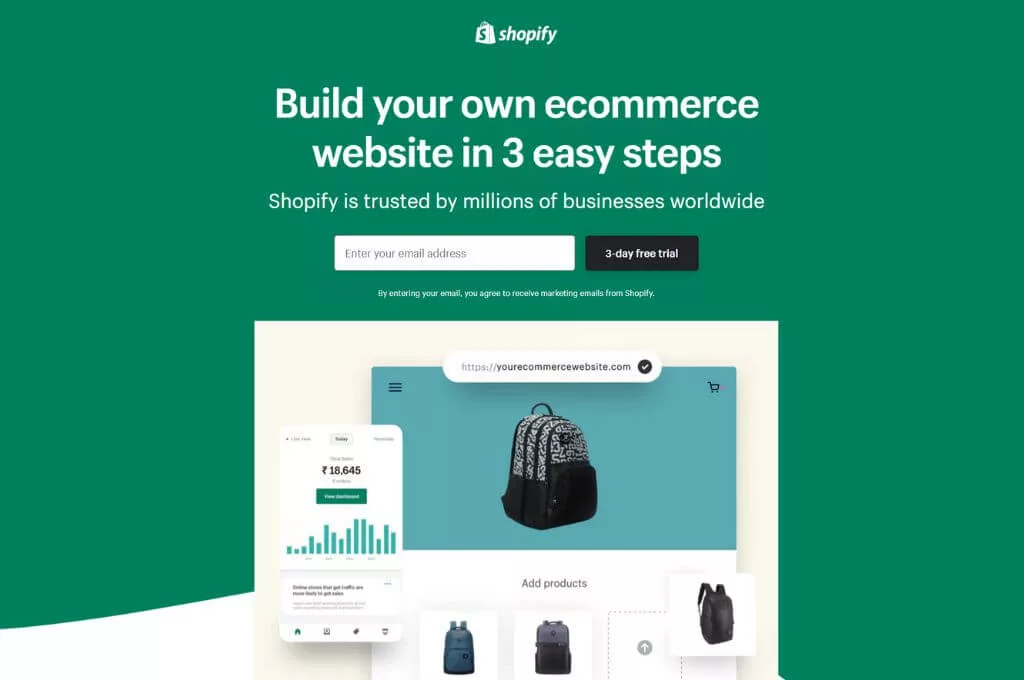 Shopify platform