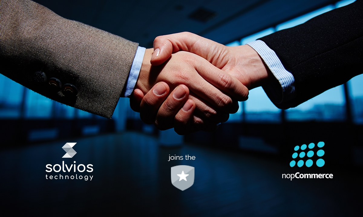 Solvios joins the NopCommerce Partner Program as a Silver Partner