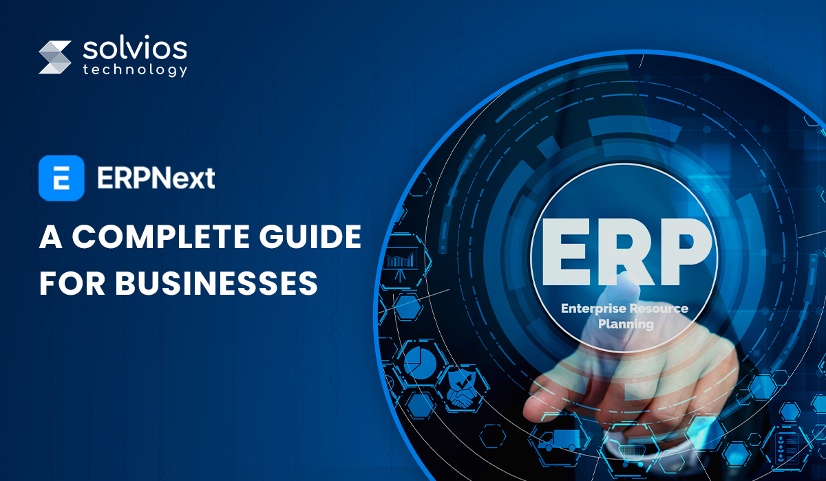 ERPNext dashboard showing modules like accounting, inventory, and HR
